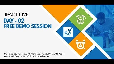 JPACT DAY 02 Free Demo Session  -   ITeLearn