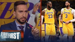 Clippers are prepared for LeBron, but have no answer for AD — Nick Wright | NBA | FIRST THINGS FIRST