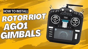 RadioMaster TX16S | How to Install AG01 Gimbals