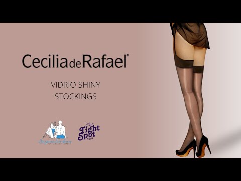 Cecilia de Rafael Vidrio Stockings | Shiny Stockings