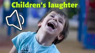 Sound Effect - Childrens Laughter Efecto De Sonido - Risa De Niños, Niño Feliz