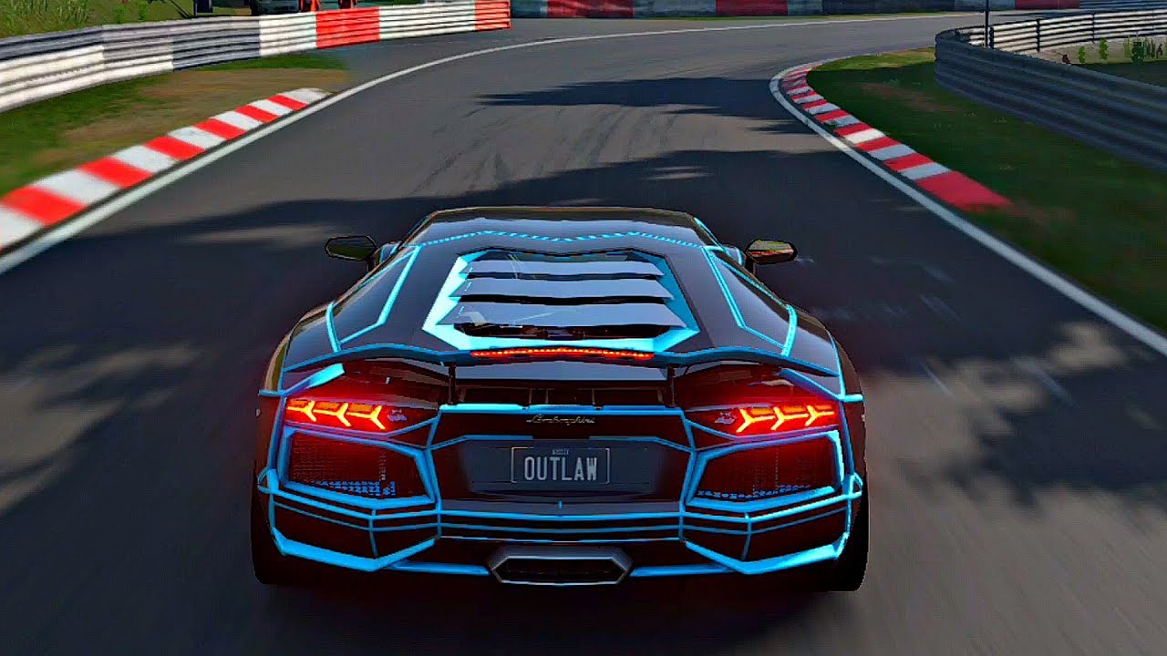 Gran Turismo Sport - Gameplay Lamborghini Aventador Tron ...