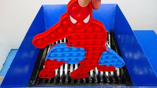 Pop It Spiderman Vs Shredder! Amazing Video!
