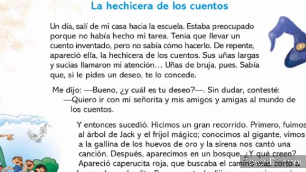 Cuento La Hechicera De Los Cuentos
