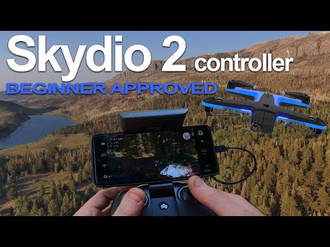 Flying Skydio 2 With The Controller