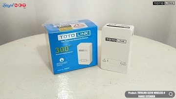 TOTOLINK EX210 WIRELESS N RANGE EXTENDER 300Mbps - (92761)