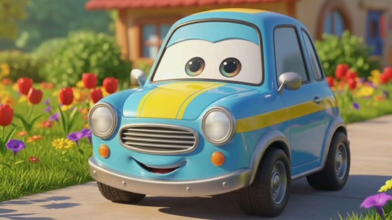 "🚗🎶 Sing-Along to My Little Car Song | Fun Nursery Rhymes for Kids! 🚀✨"