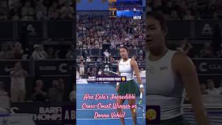 Alex Eala’s Incredible Cross-Court Winner vs Donna Vekic! 🎾