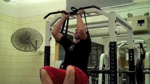 Self Made Exercise Index:  Hanging Knee Raises (Top Half)