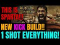 NEW KICK SPARTA BARB BUILD!!! 1 Shot Everything In PVP &amp; PVE!