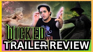 An InDepth Review of the Wicked  Official Trailer! | Trailer Reaction