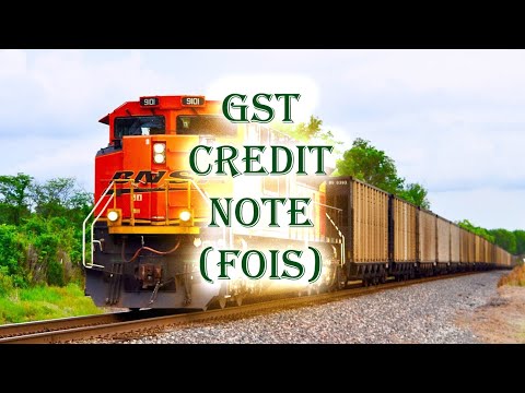 GST Credit Note | FOIS | Terminal Management System | TMS