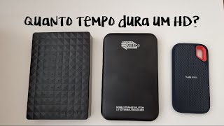 Quanto tempo dura um HD ou SSD?