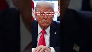 Trump: Will be "hard" to give money if "communist" Mamdani is mayor