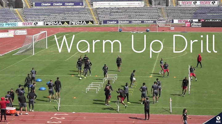 Football/Soccer: Warm up drill