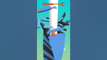 Stack Ball Level 147 Complete #stackball #shorts