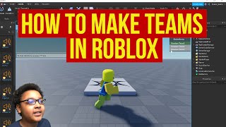 How To Make Teams In Roblox