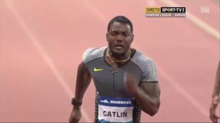 Justin Gatlin Side Camera Compilation