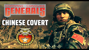 Command and Conquer Generals Zero Hour | Rise of The Reds | Full Chinese Covert Campaign