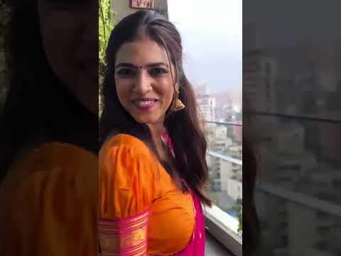 Malavika Mohanan Onam celebration in Saree #shorts #bts