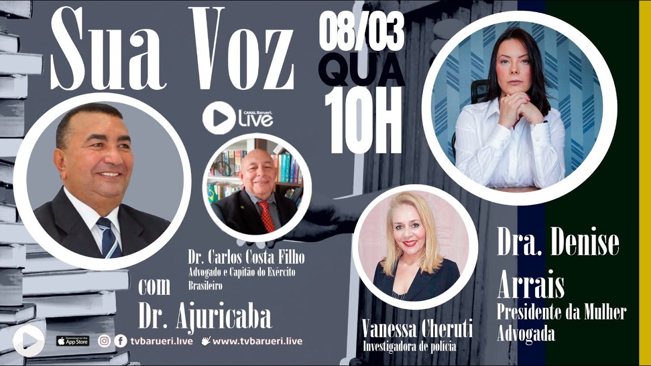 Dra. Denise Arrais | Sua Voz Com Dr. Ajuricaba