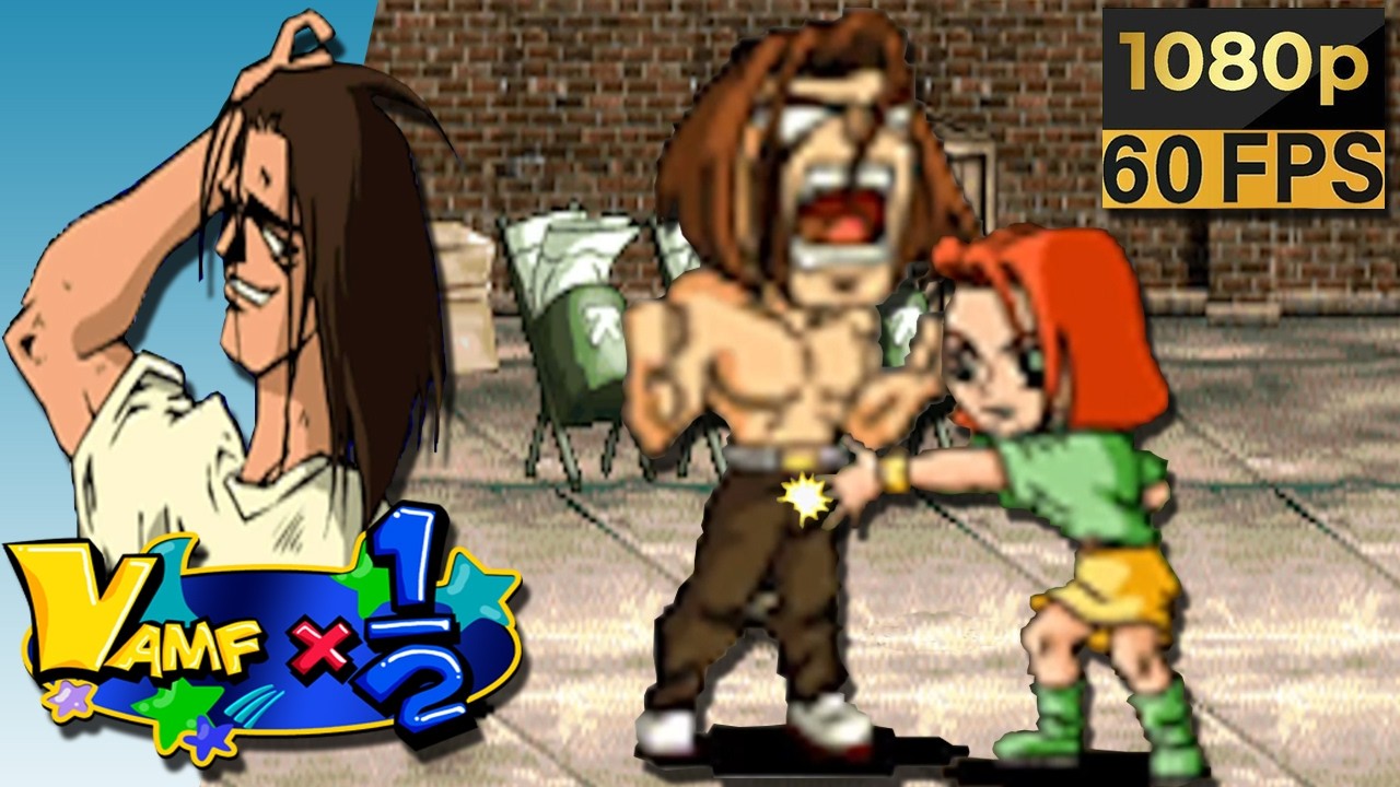 Vamf x1/2 / Vamp x1/2 / 밤프 x½ / Bampeu x1/2 - Sonic (Arcade 1999) - Retro Beat 'em Up