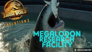 Megalodon Research Facility SPEEDBUILD!!! Jurassic World Evolution 2
