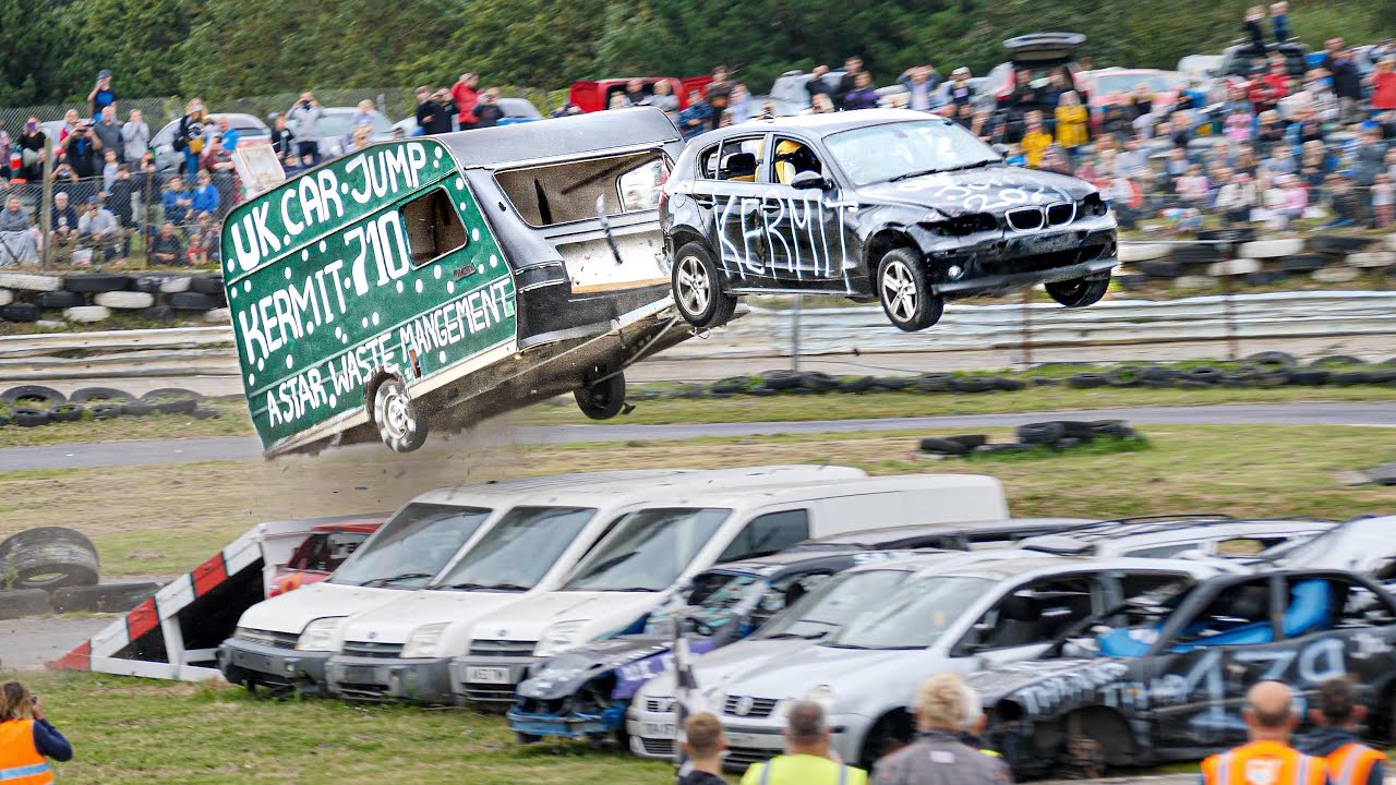 Car Jumping Ramp Competition   Angmering Raceway August 2021