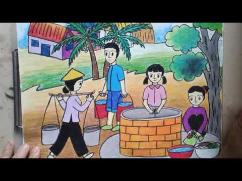 Video: Làm Thế Nào để Vẽ Một Cái Giếng