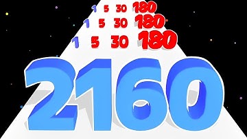 Number Merge Run • All Levels Walkthrough Gameplay Android, iOS