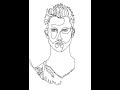 Adam levine  speed drawing portrait