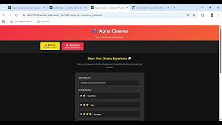 Custom Apna Cinema Application by #BuildWithBuildAgent @ServiceNowDevProgram screenshot 5