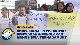 Seputar Demo Hari Ini, Jurnalis Tolak RUU Penyiaran & Mahasiswa Tolak UKT Mahal