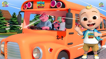 [ 2 MINUTE LOOP ] 🚍 Wheels on the Bus Sound Variations New Remix 🎶 || Several Version | LullaBus