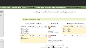 Tutorial Moodle (Ep 30.2 - A Atividade Workshop - Fase de Envio dos Trabalhos)