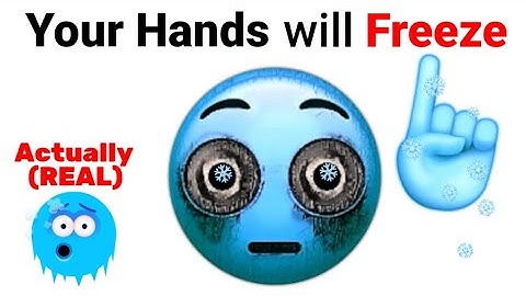 Your Hands will Freeze After Watching This Video!!🥶