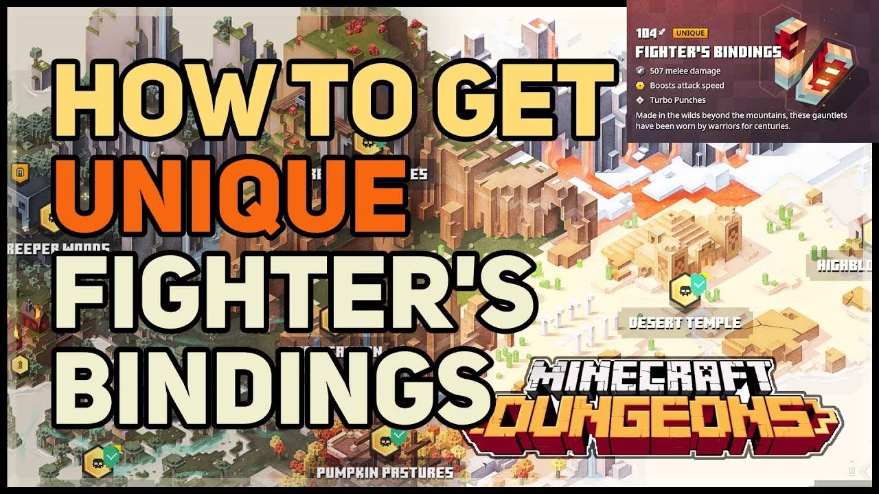 How To Get Fighter s Bindings Unique Gauntlets Minecraft Dungeons YouTube how-to-get-fighter-s-bindings-unique-gauntlets-minecraft-dungeons-youtube