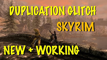 SKYRIM REMASTERED - DUPLICATION GLITCH  - TUTORIAL  - ALL ITEMS - WORKING + EASY FOLLOWER GUIDE