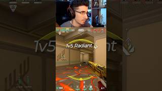 La Penúltima Kill… 🤯 Top Radiant valorant live streamer gameplay highlights edit daily clips shorts