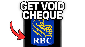 How To Get Void Cheque Rbc Mobile App (Full Guide) 2025