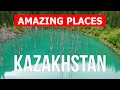 The most beautiful places in Kazakhstan | tourism, citys, country | Kazakhstan drone video 4k
