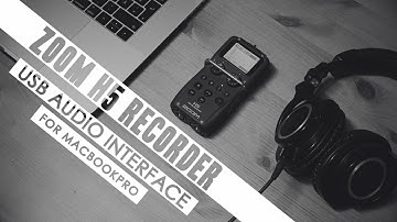 Zoom H5 Recorder in USB Audio Interface mode