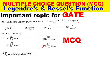 #20 MCQ of Legendre