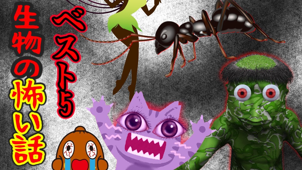 怖い話総集編「動物の怖い話ベスト５」怪談話