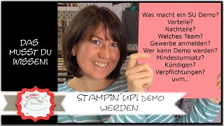 Stampin Up Demo werden  Das musst du wissen  Einsteigen als Stampin Up Demonstrator   Stampin´Up!