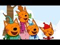 Три кота | Снежные горки | Серия 37 | Мультфильмы для детей