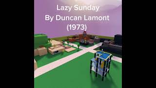 lazy Sunday un Roblox Soundtrack