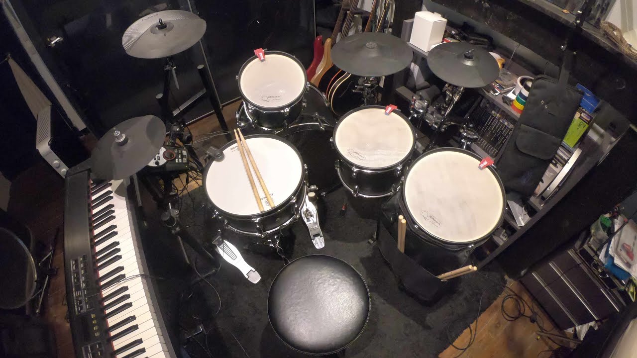 Transforming my electronic + acoustic drum into a hybrid drum YouTube