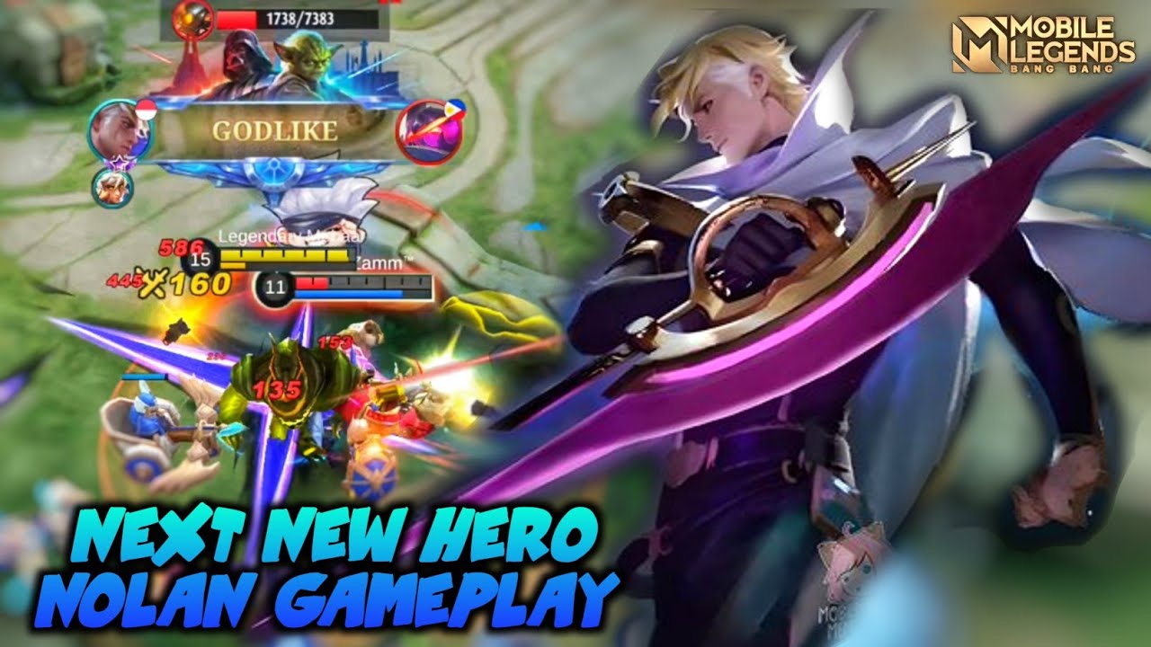 New Hero Nolan Gameplay - Mobile Legends Bang Bang 
