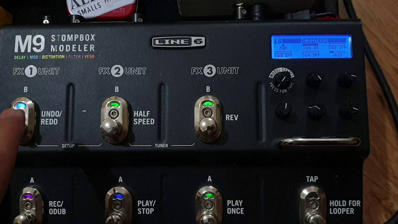 LINE 6 M9 Stompbox Modeler (若干不具合あり) LINE 6 M9 Stompbox Modeler (若干不具合あり) ギター